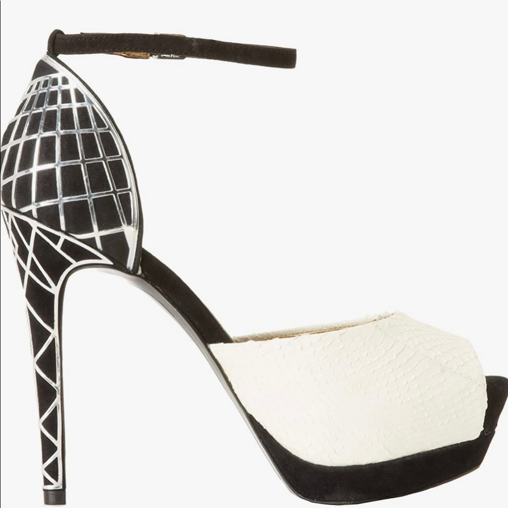 SAM EDELMAN PLATFORM HEEL 8.5 W